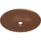 Ekena Millwork Galveston Ceiling Medallion (Canopies up to 4 3/4"), 36 5/8"OD x 3 5/8"ID x 2 3/8"P, Polished Copper CM36GLPOS - alternate 3